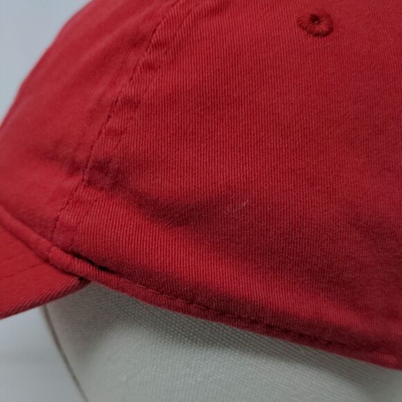 Proflex Men's Fitted Hat Red Size L/XL Embroidered DL Logo Stretch - Picture 4 of 8